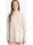 Loose Fit Bisiklet Yaka Triko Tunik F3242AX25WN 1