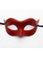 Kırmızı Renk Masquerade Kostüm Partisi Venedik Balo Maskesi (5047) 1