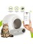 Akıllı Otomatik Kedi Tuvaleti, Kızılötesi ve Ağırlık Sensörlü, 65lt Hazne, 9lt Çöp haznesi, App ile Kontrol 1