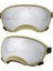 Atuban Köpek Gözlük Anti Uv Güçlü Etki Direnci Ayarlanabilir Elastik Köpek Gözlük Goggles Nefes Alabilir Pet Güneş Gözlüğü: Haki ve Gümüş/boyut: S (Yurt Dışından) 1