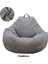 Tembel Kanepeler Kapak Büyük Fasulye Torbası Kapağı Dolgu Olmadan Rahat Açık Yatak Odası Tembel Koltuk Çantası Tatami Oturma Odası Fasulye: Gri 70X80CM (Yurt Dışından) 1