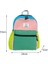 Çocuklar Okul Sırt Çantası Bebek Anaokulu Çanta Erkekler Için Seyahat Sırt Çantası Tuval Çocuk Okul Çantaları Öğrenciler Için: Pembe Yeşil L (Yurt Dışından) 2