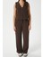 Kadın Petra Kahverengi Yelek Likralı Pantolon Alt Üst Takım 5