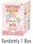 Stokta Crybaby Againt Again Serisi Kutu Vinil Yüz Bebek Anahtarları Kolye Dekorasyon Li Çanta Peluş Oyuncak Doğum Günü Hediyesi: Kutu ile 1 Pcs (Yurt Dışından) 1