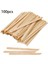 Has Ahşap Balmumu Aplikatör Sopa Pürüzsüz Cilt Tedavisi-Ayrıntılı Tımar Için Alkolsüz 2'si Bir Arada Santimli Eğik Uç: 100 Pcs (Yurt Dışından) 1