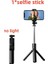 Fangtuosi Bluetooth Kablosuz Selfie Stick Mini Tripod Uzatılabilir Monopod Uzaktan Deklantı Iphone Samsung Xiaomi Telefon Holdercolor: Seçenek 1 (Yurt Dışından) 1