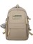 2025 Trend Bireysellik Öğrenci Sırt Çantası Büyük Kapasite Moda Boy Backpack Bilgisayar Çantası Okul Çantası Renk: Gösterildiği Gibi (Yurt Dışından) 2