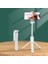 Bluetooth Uzaktan Uzatılabilir Telefon Tripod Kablosuz Selfie Stick Tripod Iphone 15 Samsing Telefon Tiktok Canlı Akış Renkleri: Açık Beyaz Yok (Yurt Dışından) 1