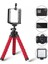 Evrensel Cep Telefonu Tutucu Masası Stand Selfie Stick Mini Tripod Ayarlanabilir Ev Yatak Masaüstü Dış Montaj Braket Hücre Telefon Dönemi: Kırmızı (Yurt Dışından) 1