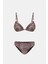Capetown Leopar Desenli Dolgusuz Çıkarilabilir Kup Toparlayıcı Bikini Takım 1