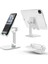 Iphone 15 Için Katlanabilir Cep Telefonu Tutucu Masaüstü Tablet Tutucu Yükseltme 15 14 13 iPad Samsung Xiaomi Evrensel Masa Telefon Stand Renk: Beyaz (Yurt Dışından) 1