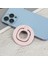 Manyetik Telefon Yüzüğü Tutucu Mıknatıs Standını Iphone 12 13 14 15 Serisi Magsafe Çıkarılabilir Cep Telefonu Metal Kickstand Renk: Pink (Yurt Dışından) 1