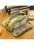 Angoo Sevimli Kalem Çanta Tuval Kızlar Için Tuval Macaron Kalem Kutusu Çok Katmanlı Okul Torbası Kawaii Pensil Kılıf Kalem Çantası Depolama Kırtasiye Renk: Yeşil (Yurt Dışından) 1