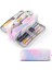 Büyük Kapasiteli Pencil Kılıfı Sevimli Pencil Kılıfı Öğrenci Pencil Kılıf Malzemeleri Kırtasiye Kalıcılık Kılıf Kılıf Kalem Casecolor: Pink Meteor (Yurt Dışından) 1