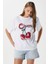 Kadın Redcherry Taşlı Kiraz Desen T-Shirt 8