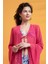 Likralı Tülden Volanlı Kimono Kaftan 1