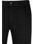 Siyah Slim Fit Pamuklu 5 Cep Kanvas Pantolon 2