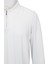 Gri Regular Fit Fermuarlı Polo Yaka Rayon Triko Kazak 3