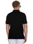Siyah Regular Fit 100% Pamuk Polo Yaka Merserize Tişört 5