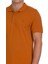 Kahverengi Regular Fit 100% Pamuklu Polo Yaka Tişört 4