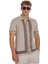 Ekru Regular Fit Polo Yaka Pamuklu Tişört 1
