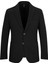 Siyah Slim Fit Mono Yaka Klasik Ceket 1