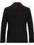 Siyah Slim Fit Mono Yaka Klasik Ceket 2