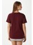 Kadın Chery Bordo Kiraz Dikişli T-Shirt 6