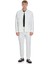 Beyaz Regular Fit Mono Yaka Casual Overshirt Takım 1