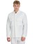 Beyaz Regular Fit Mono Yaka Casual Overshirt Takım 4