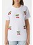 Kadın Chery Beyaz Kiraz Dikişli T-Shirt 7