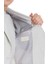 Bej Slim Fit Mono Yaka Keten Takım Elbise 7