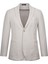Bej Slim Fit Mono Yaka Klasik Ceket 1