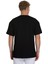 Siyah Regular Fit Bisiklet Yaka Oversize Tişört 5
