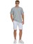 Gri Regular Fit Bisiklet Yaka Basic Tişört 2
