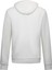Beyaz Regular Fit Pamuklu Kapüşonlu Kanguru Cepli Sweatshirt 2