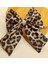 Lüks Gösterişli Leopar Figürlü Fiyonk Klips Toka 1