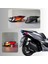 Honda Pcx Füme Stop Lambası Camı 2021-2024 Modellere Tam Uyumlu Modifiye Füme Stop Cam 3