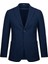 Lacivert Slim Fit Mono Yaka Klasik Ceket 1