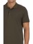 Haki Regular Fit 100% Pamuklu Polo Yaka Tişört 4