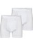 Erkek Boxer 2'li Paket Loose Fit 9626 - Beyaz 1