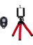 Taşınabilir Sünger Telefon Standı Tripod Ahtapot Tutucu iPhone Için Mini Akıllı Telefon Klibi Uzaktan Deklanşör Rengi ile Esnek Canlı Tripod: Uzaktan Kumanda ile (Yurt Dışından) 1