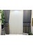 Nivemeshome Titus FJ632145 V-913 Siyah 1/3 Sık Pileli Fon Perde Apm 1