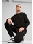 Ess Elevated Crew 684727 Erkek Sweatshirt - Siyah - ST01899-SIYAH-XXL 2