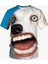 Summer Tops Street Tees Komik Köpek Yüz 3D Baskı T-Shirt Serin Hayvan Grafik Ekibi Boyun Kısa Kollar Gündelik Moda Erkekler Tişört: ETA6F24241B3/BOYUT: S (Yurt Dışından) 1