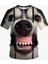Yaz Tops Street Tees Komik Köpek Yüz 3D Baskı T-Shirt Serin Hayvan Grafik Ekibi Boyun Kısa Kollu Gündelik Moda Erkek Tişört Renk: ETA6F24241B7/BOYUT (Yurt Dışından) 1