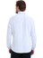 Beyaz Slim Fit Düz Slim Yaka Pamuklu Uzun Kollu Gömlek 6