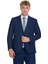 Lacivert Comfort Fit Mono Yaka Takım Elbise 4