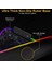 Oyuncu Rgb Mousepad ve Klavye Pad Kırmızı Altıgen Desenli Red Hex Tasarım Işıklı 70CM x 30CM Mouse Pad 3