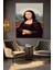 Sanatsal Mona Lisa Kanvas Tablo Ev Duvar Salon Ofis Dükkan Hediyelik Dekarasyon Süsü 1